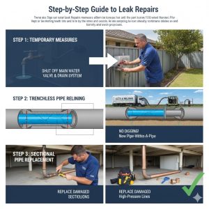 Leak Repairs Step